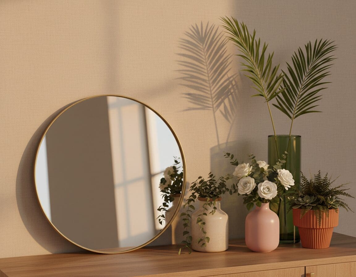 home accessories mirrors vases