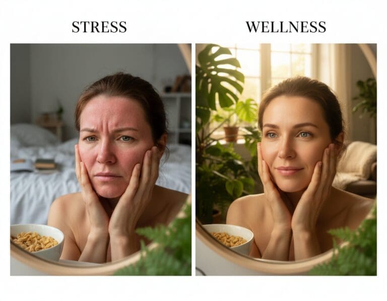 stress and skin health