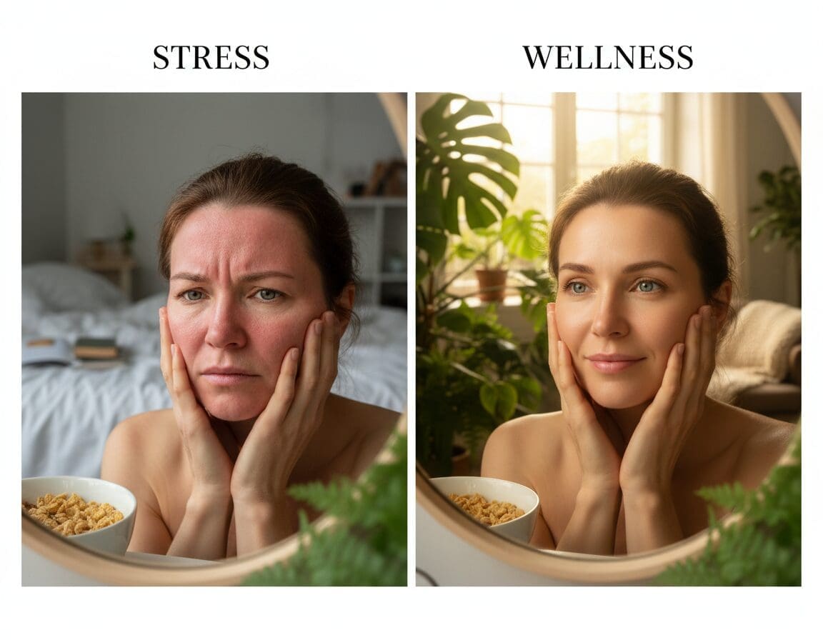 stress and skin health