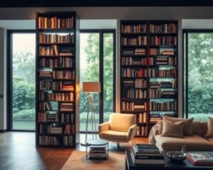 bookshelves