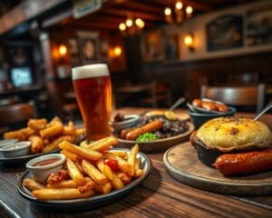 British pub food