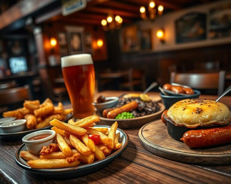 British pub food