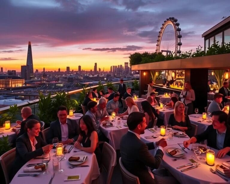 rooftop restaurants London